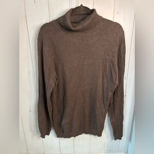 Charter Club Women's Black Turtleneck 100% Cashmere Sweater | 2X